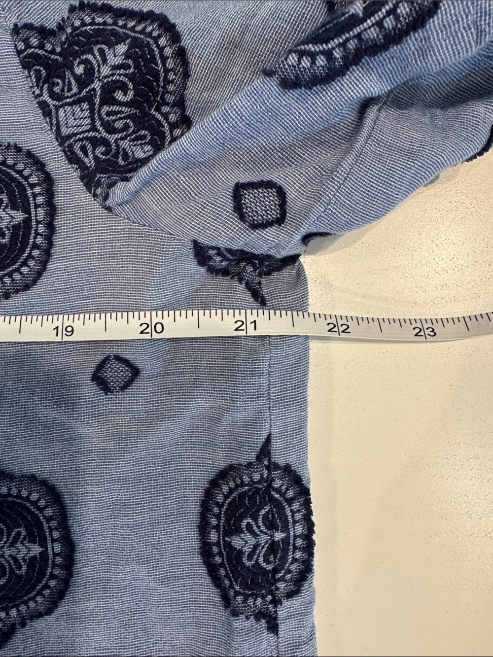 Loft Cotton Button Down Shirt Size M - Picture 6 of 7